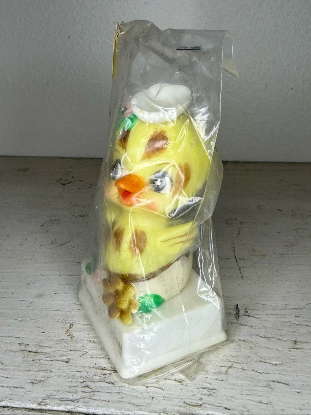 NOS Vintage Happy Birthday Wilton Cake Topper Birthday Chicken MCM Kitschy